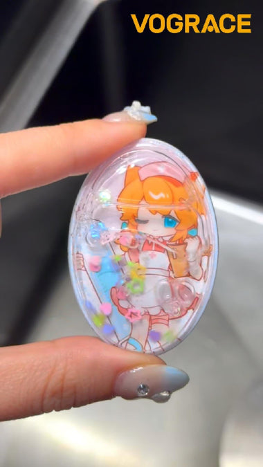 揺らすたびにゆらゆら!夏にぴったりの「オリジナルウォーターシール」が登場