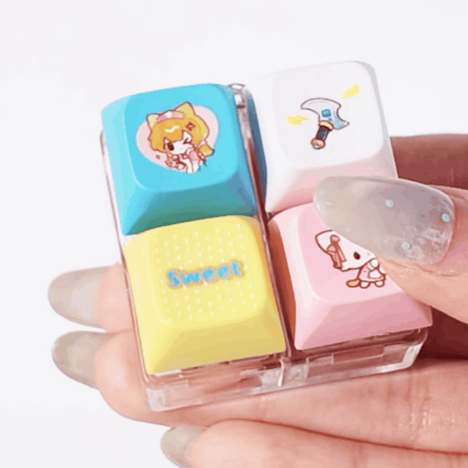 押す感触を持ち歩く|オリジナルぷにぷにキートップキーホルダー