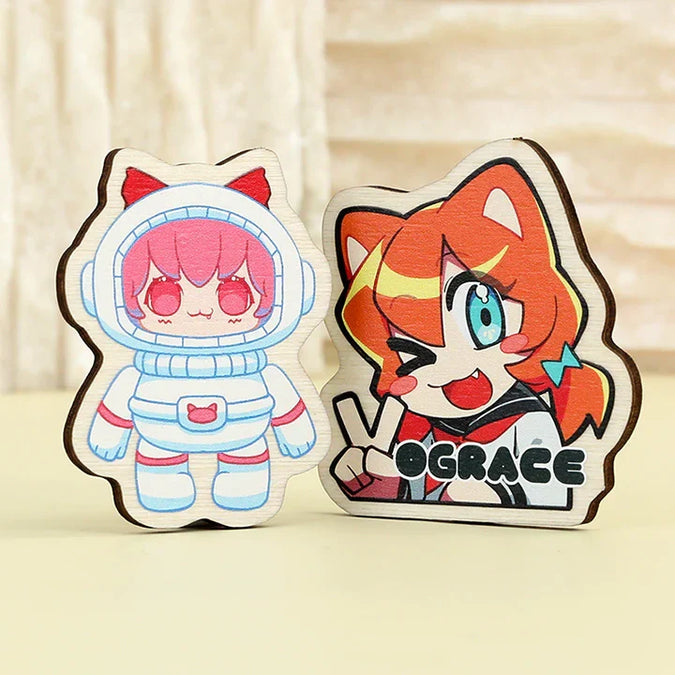 オリジナル木製ピンバッジとは?特徴と魅力をご紹介