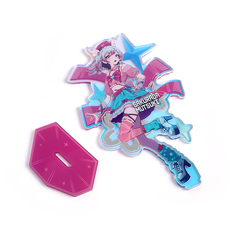 オリジナルコールド箔オーロラアクリルスタンド – Vograce.jp