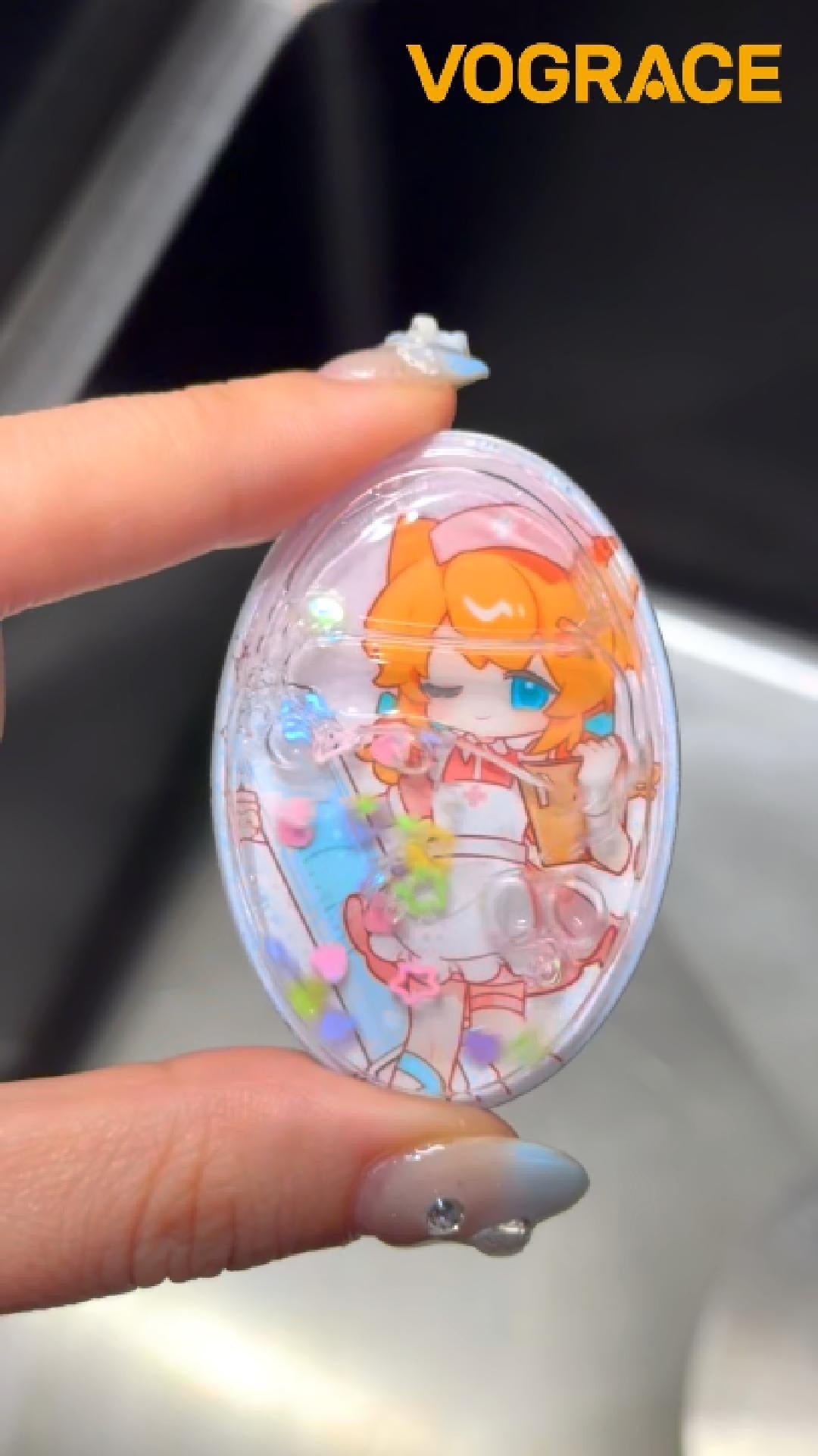 揺らすたびにゆらゆら！夏にぴったりの「オリジナルウォーターシール」が登場