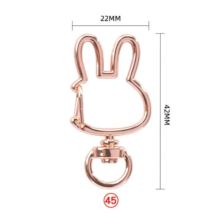 選べる4種類のオリジナルキーホルダーパーツ