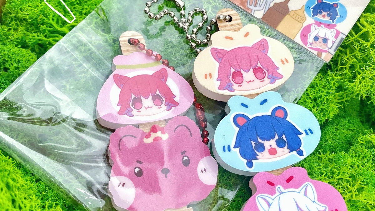 オリジナル団子型アクリルキーホルダーの魅力｜かわいく個性を表現できる人気グッズ