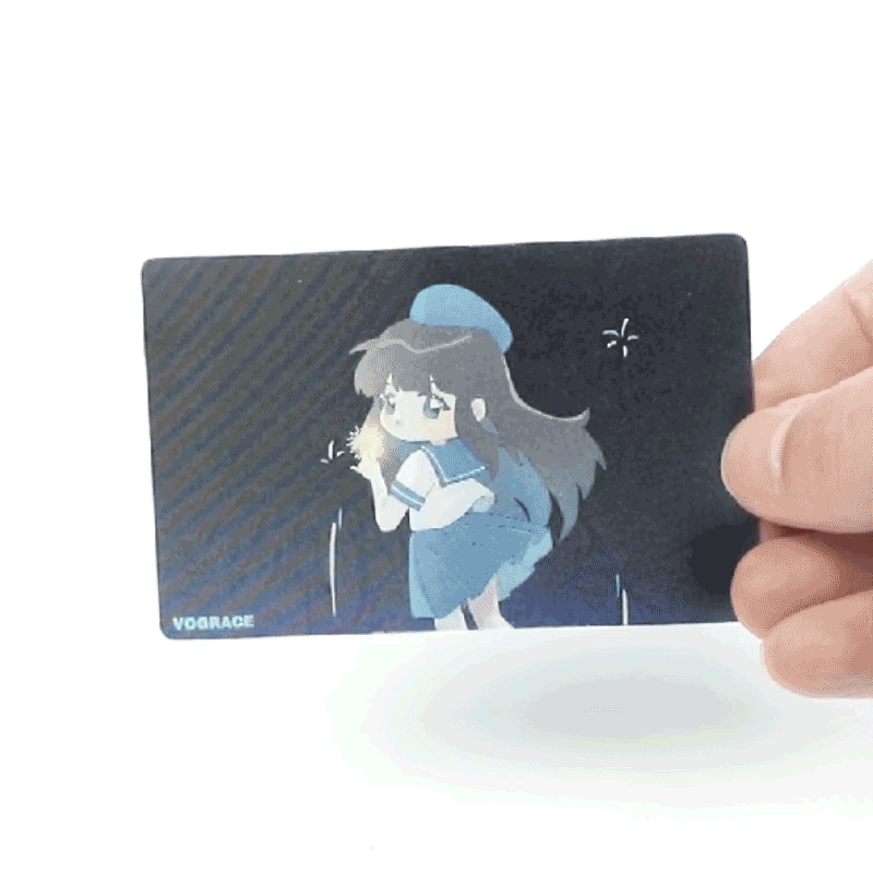 人気商品レンチキュラーカードのご紹介