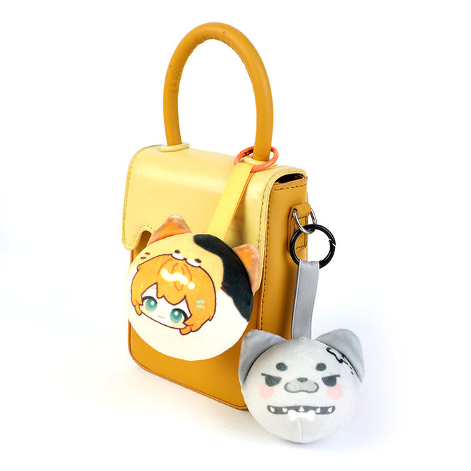 思わずにぎりたくなるかわいさ｜オリジナル低反発おまんじゅうマスコット