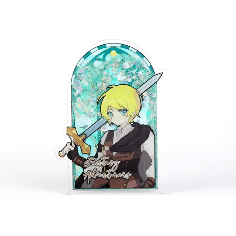 シャカシャカ（オイル注入式）アクリルキーホルダーの作り方