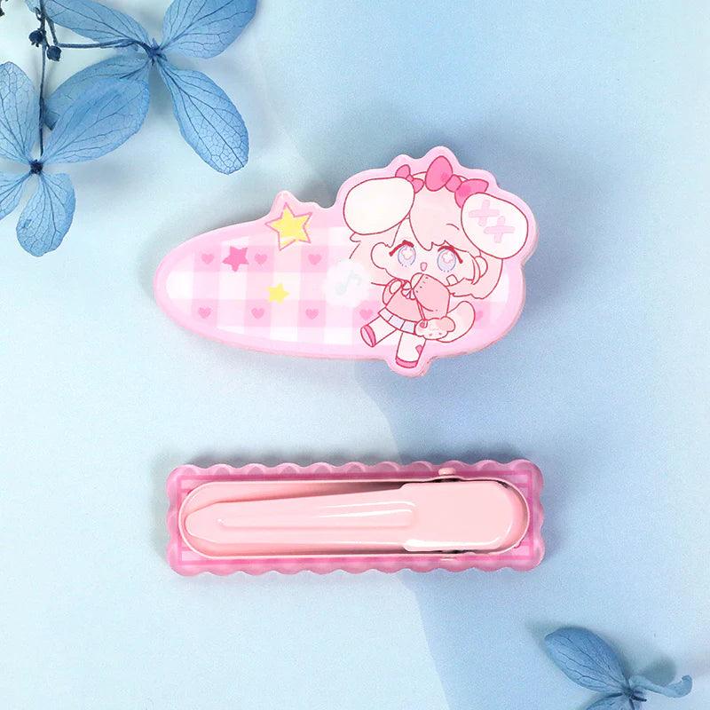 オリジナルアクリルヘアクリップ