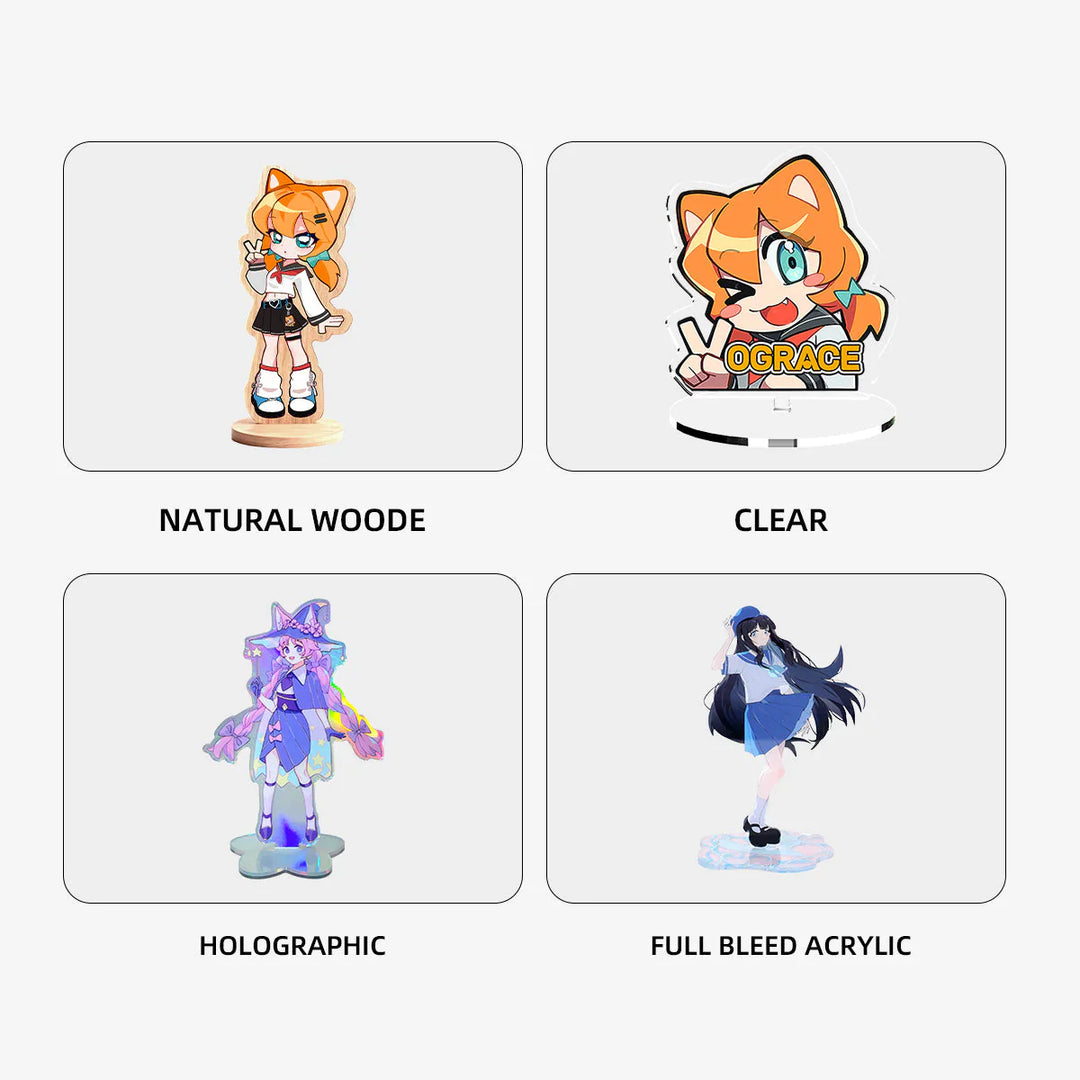 Vograceのオリジナルアクリルスタンドで空間をもっと魅力的に 素材と活用アイデア完全ガイド