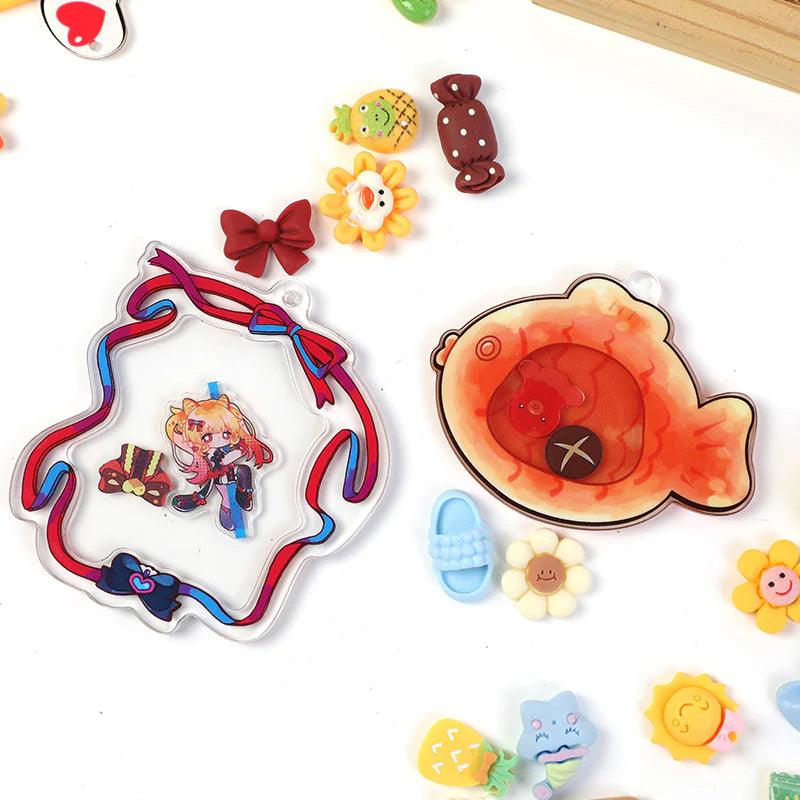 繊細なクラフトが生み出す オリジナル極薄シェイカーキーホルダー