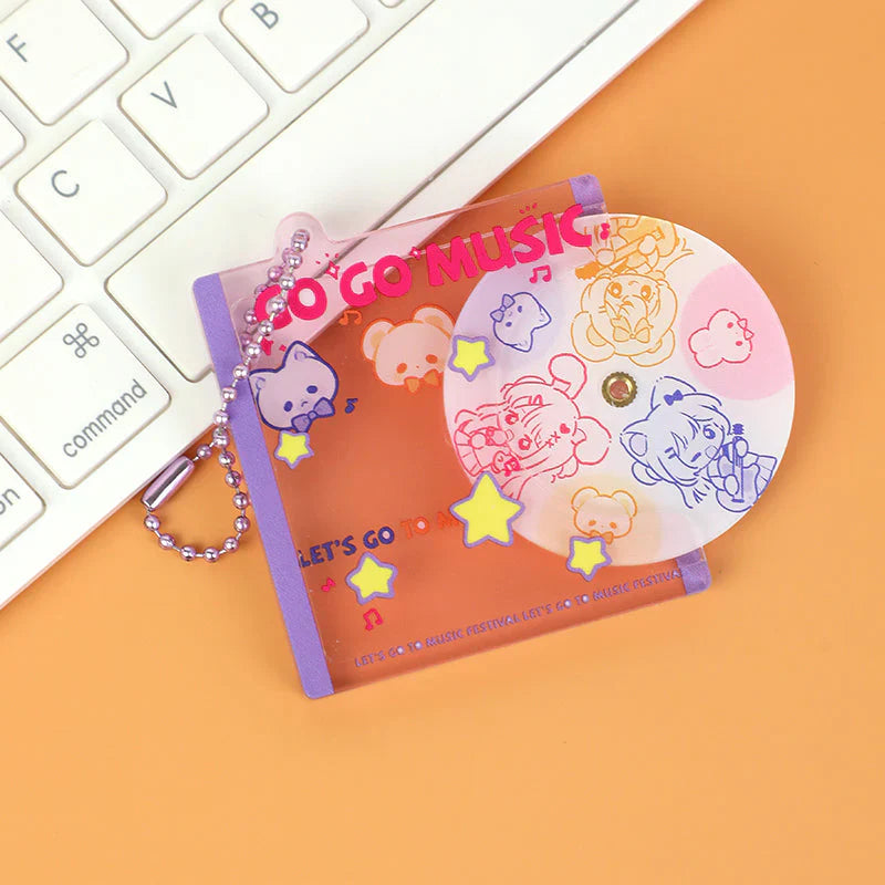 キーホルダーのその先へ：動かして楽しむ“ミニCDコレクション”をデザインしよう