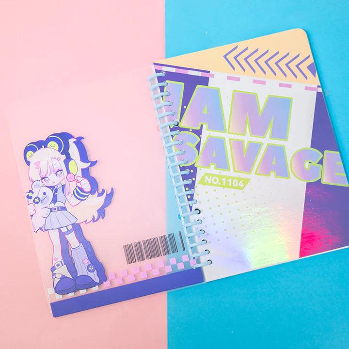 オリジナル スマートリングバインダーノートで、上質な綴じ心地を