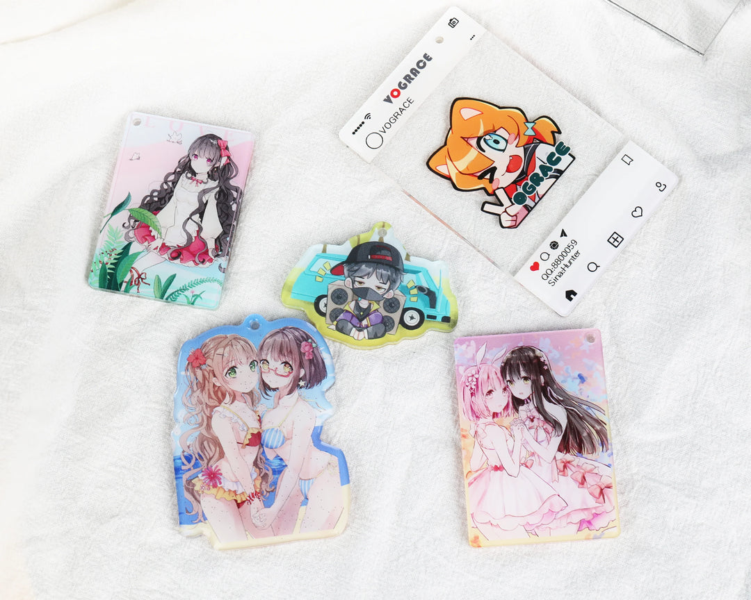 フチなし印刷（フルブリード）アクリルキーホルダーの作り方