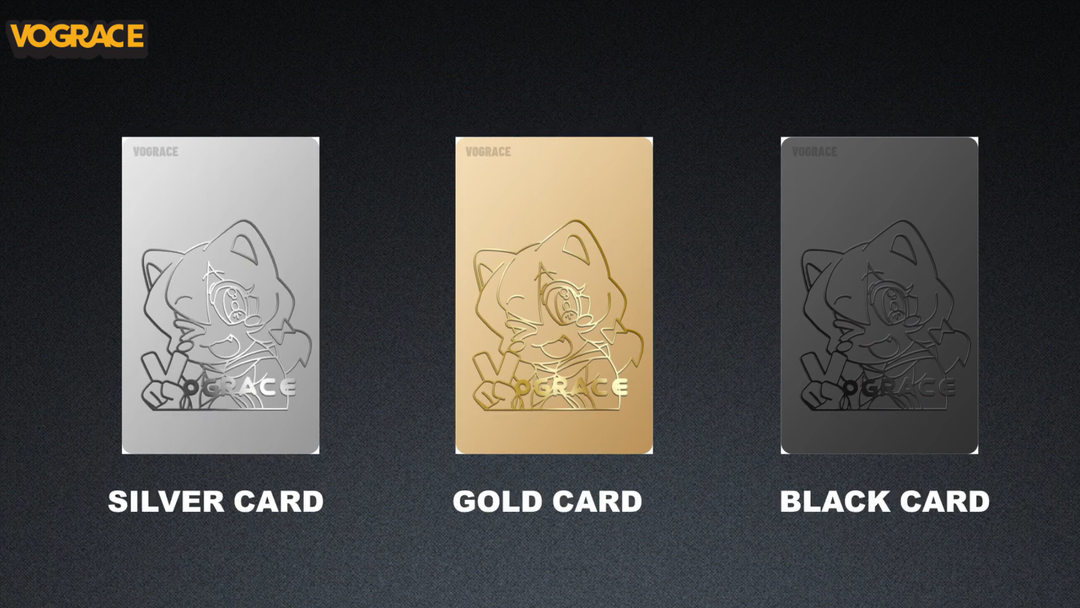 【Vogracejp公式サイト】 メンバーカード登場！