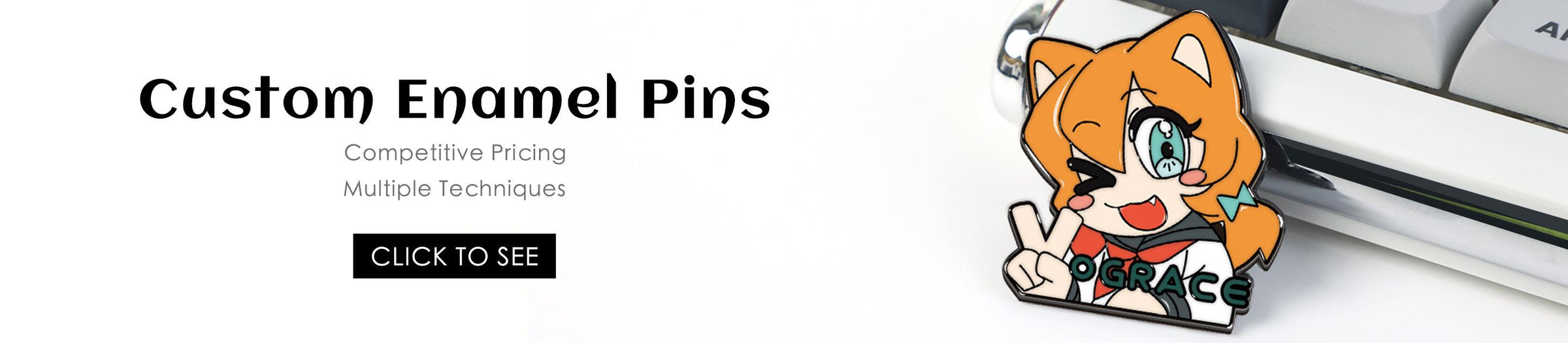 Custom Enamel Pins - VOGRACE