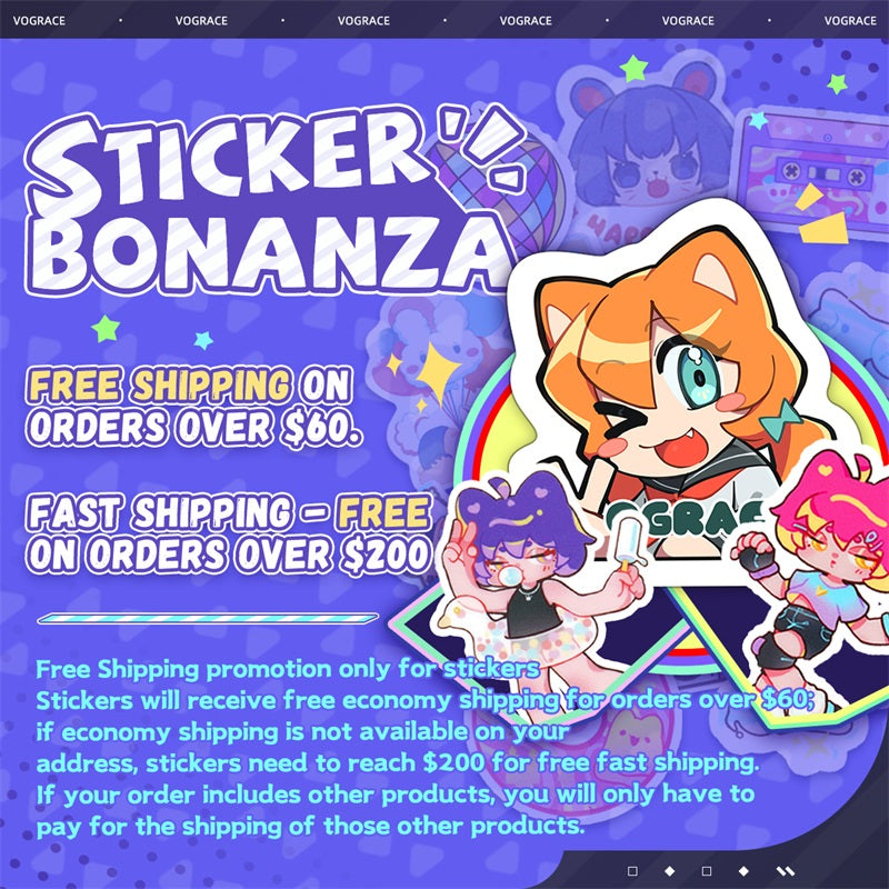 Custom Stickers - VOGRACE