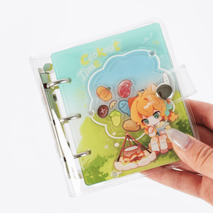 オリジナルミニアクリルトレカバインダー