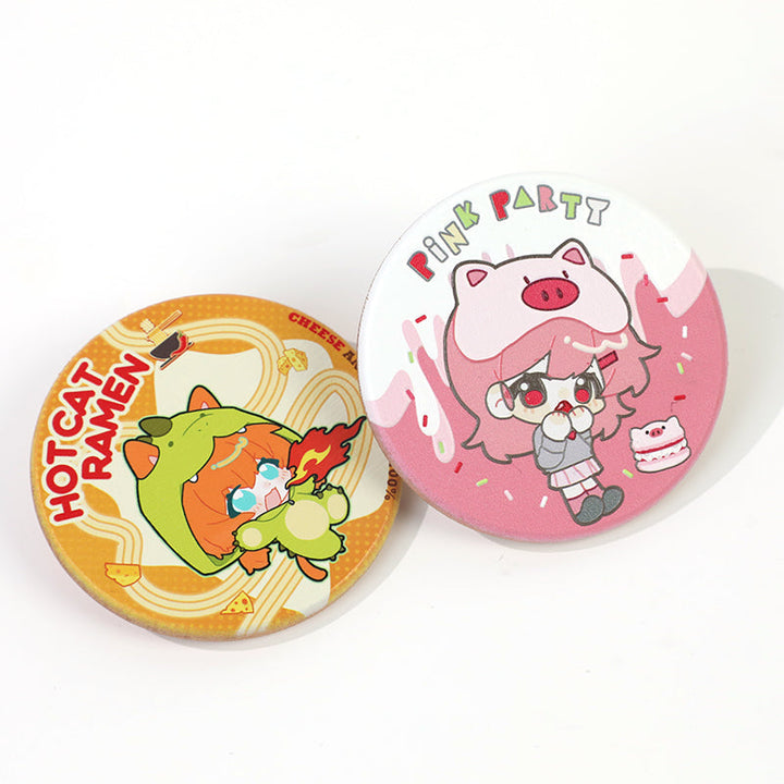 オリジナル3D調ブナ材マグネット