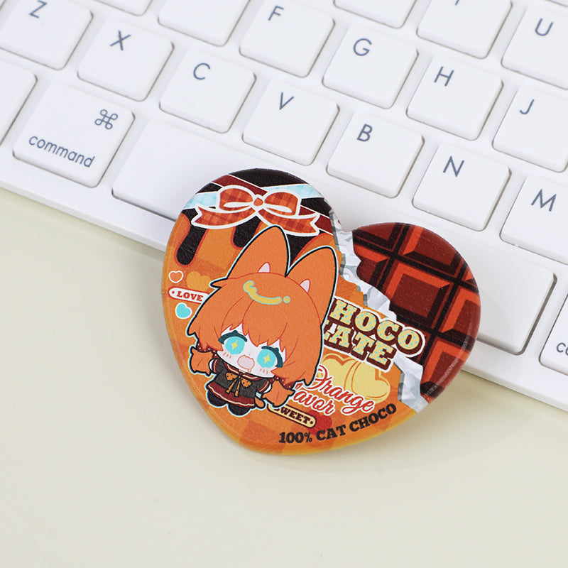 オリジナル3D調ブナ材マグネット