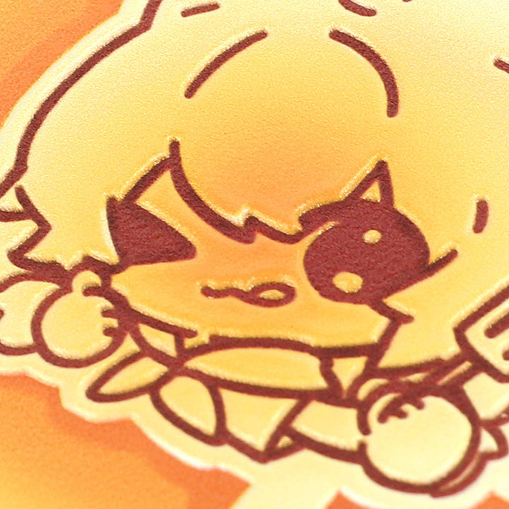 オリジナル3D調ブナ材キーホルダー