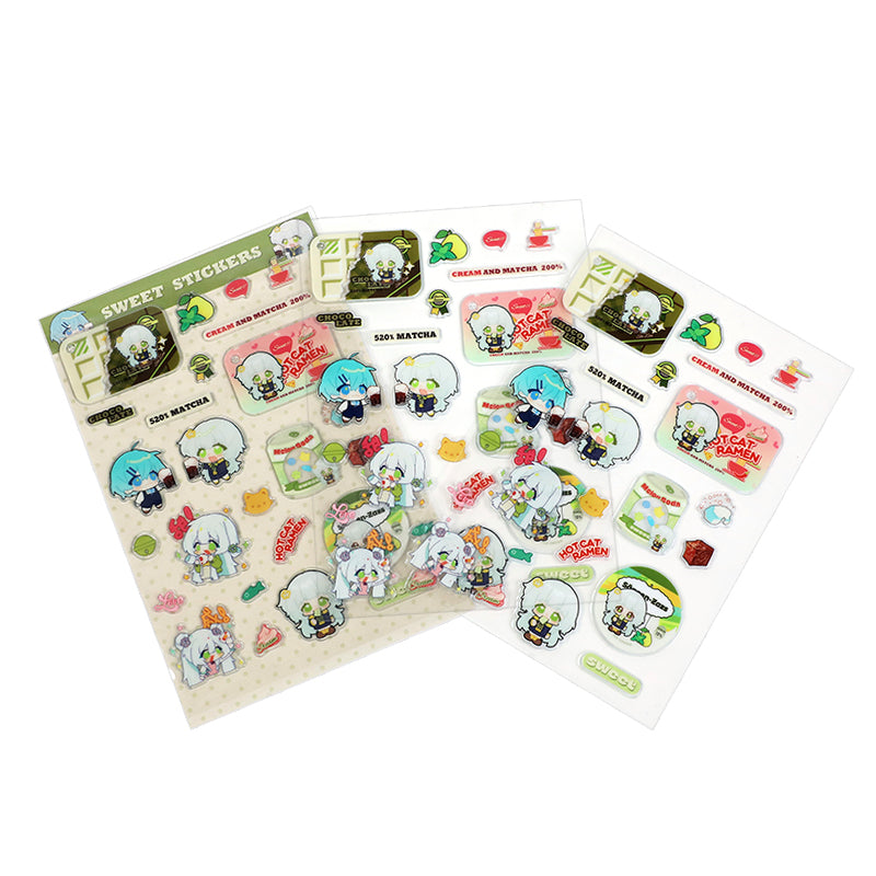 Custom 3D Puffy Stickers - VOGRACE