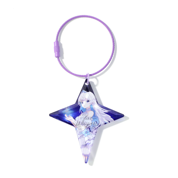 オリジナル宝石カット風アクリルキーホルダー