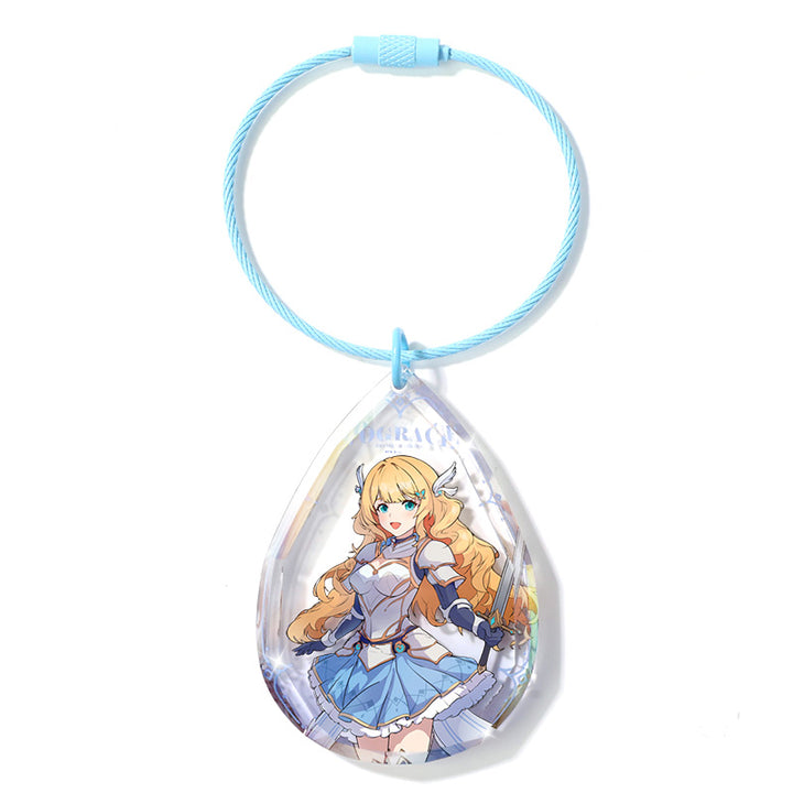 オリジナル宝石カット風アクリルキーホルダー