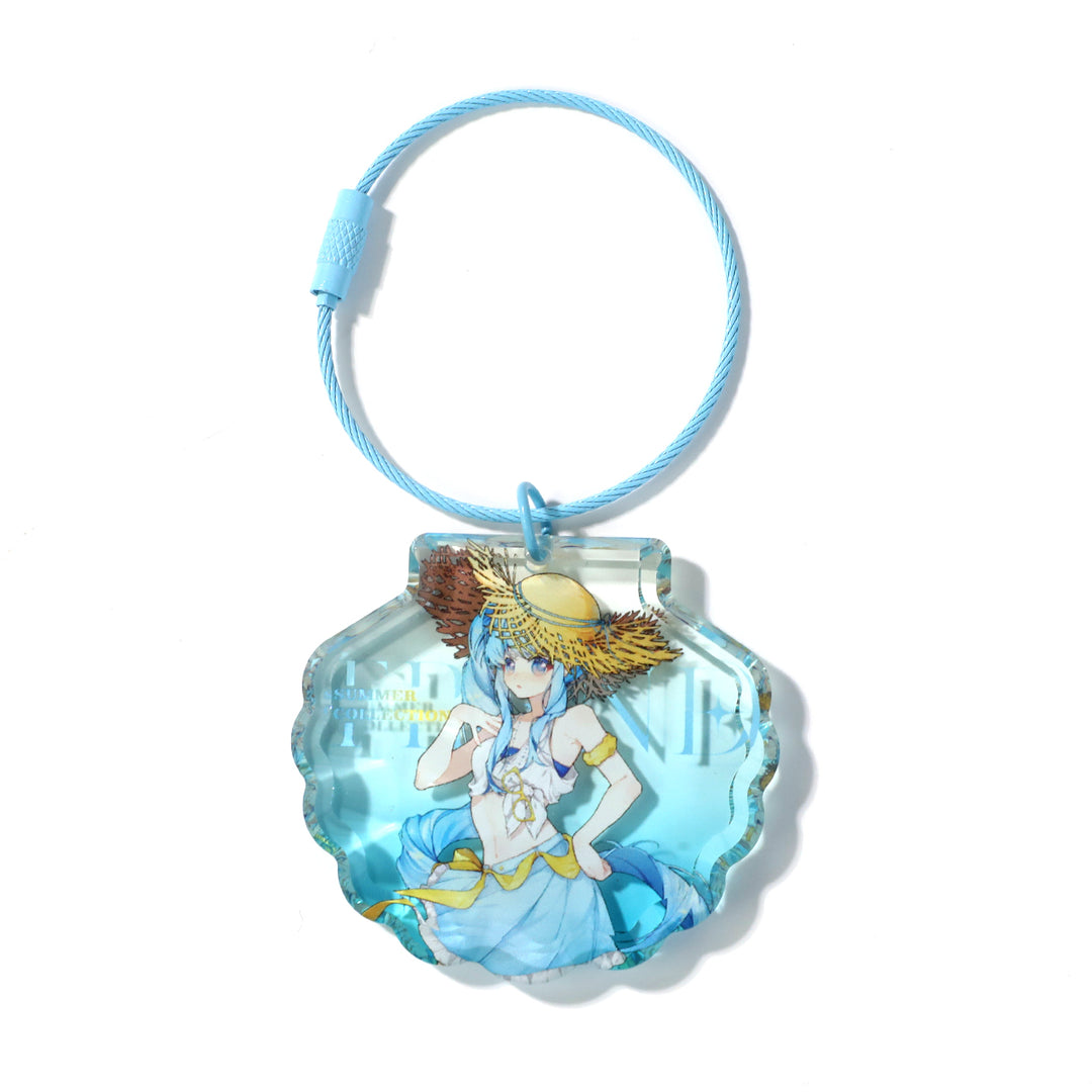 オリジナル宝石カット風アクリルキーホルダー