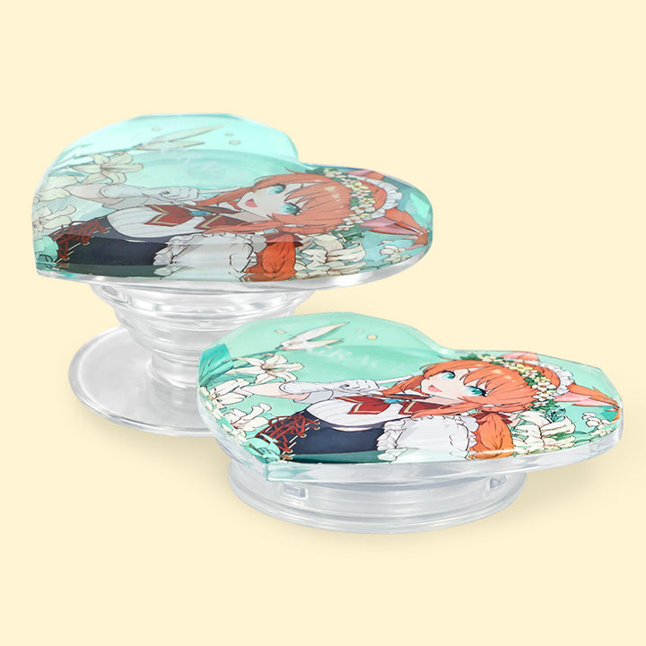 オリジナル宝石カット風スマホグリップ