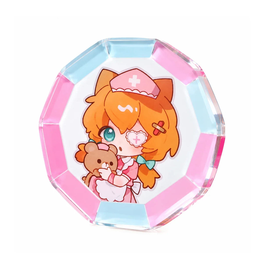オリジナル宝石カット風アクリルステッカー