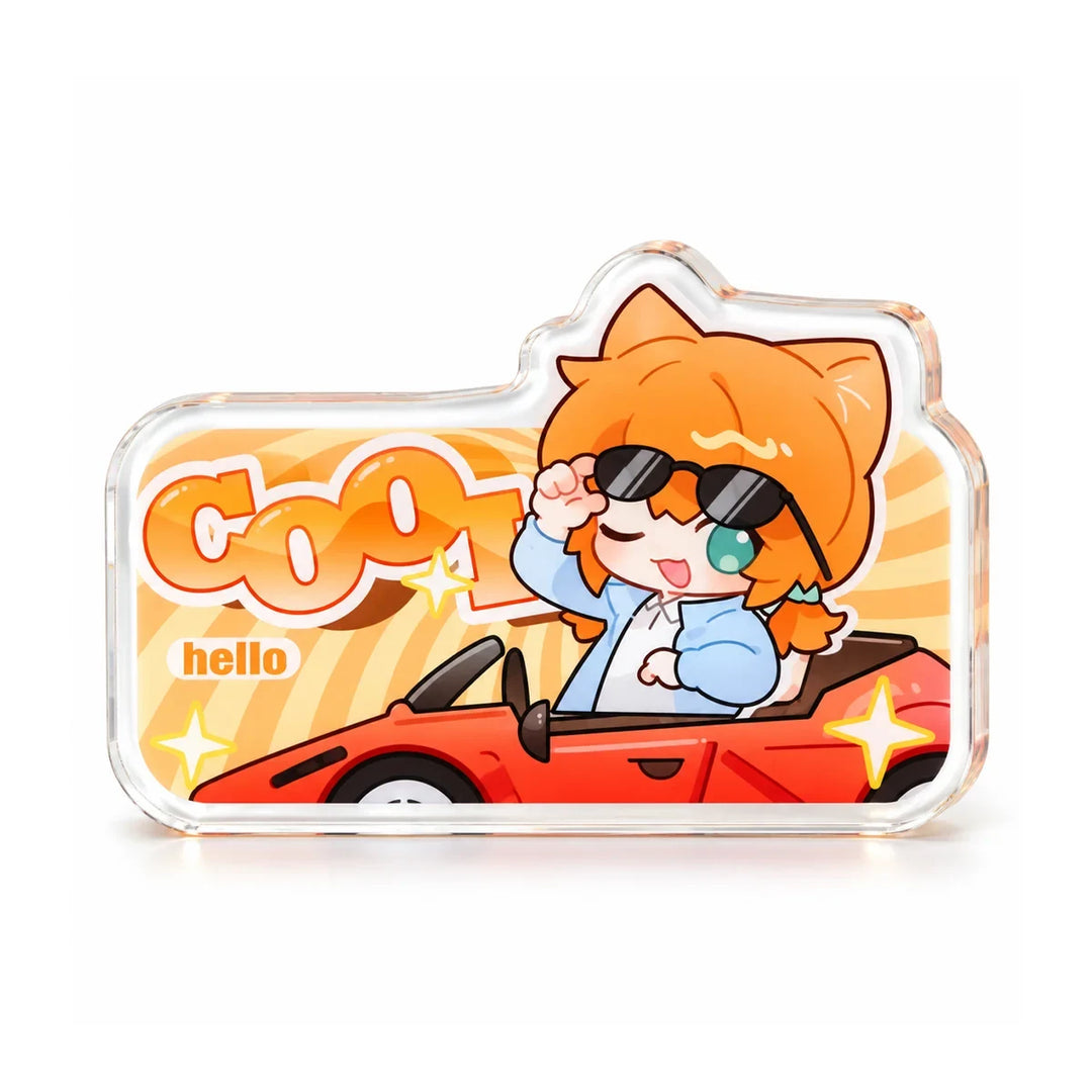 オリジナル宝石カット風アクリルステッカー