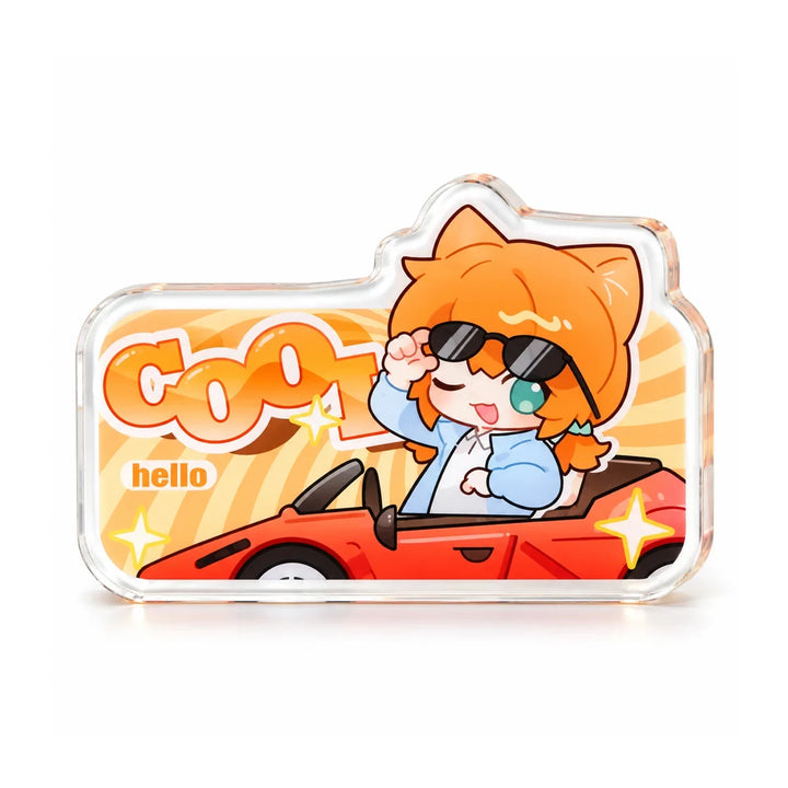 オリジナル宝石カット風アクリルステッカー