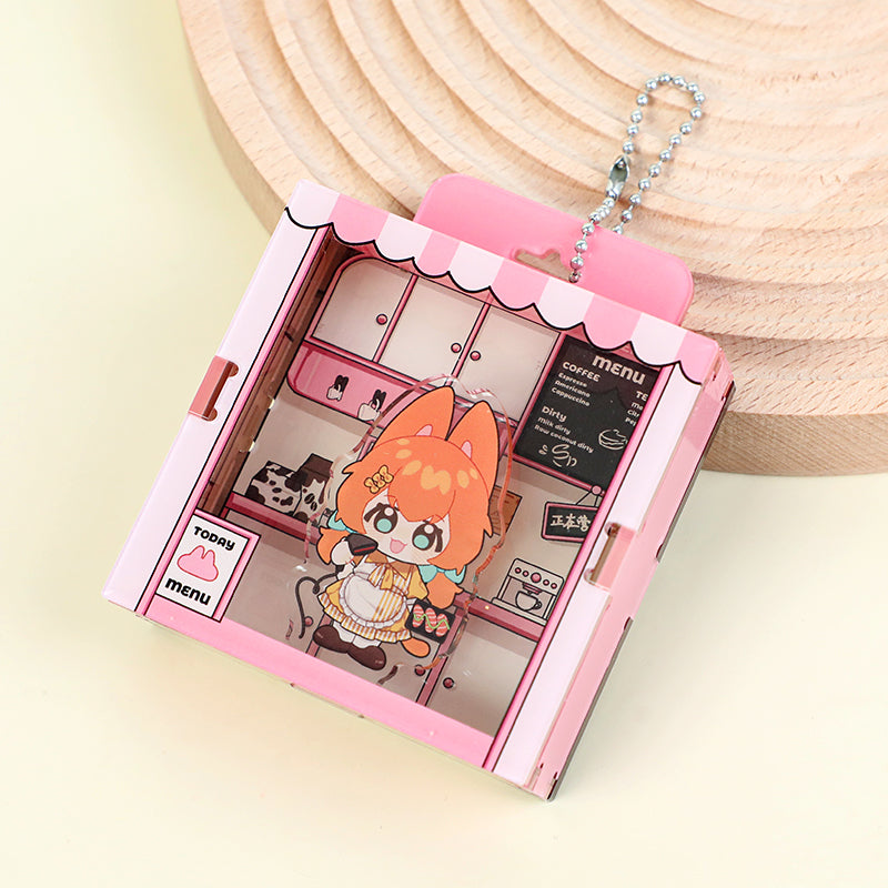 オリジナルアクリルジオラマケース