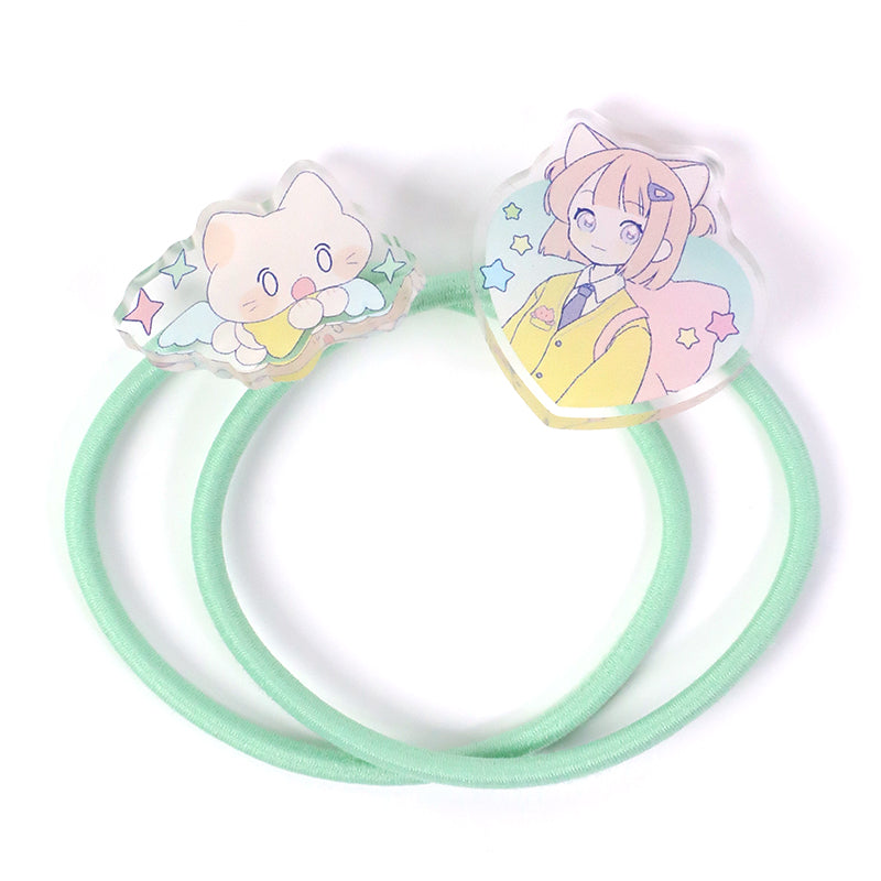 Custom Acrylic Elastic Hair Ties - VOGRACE