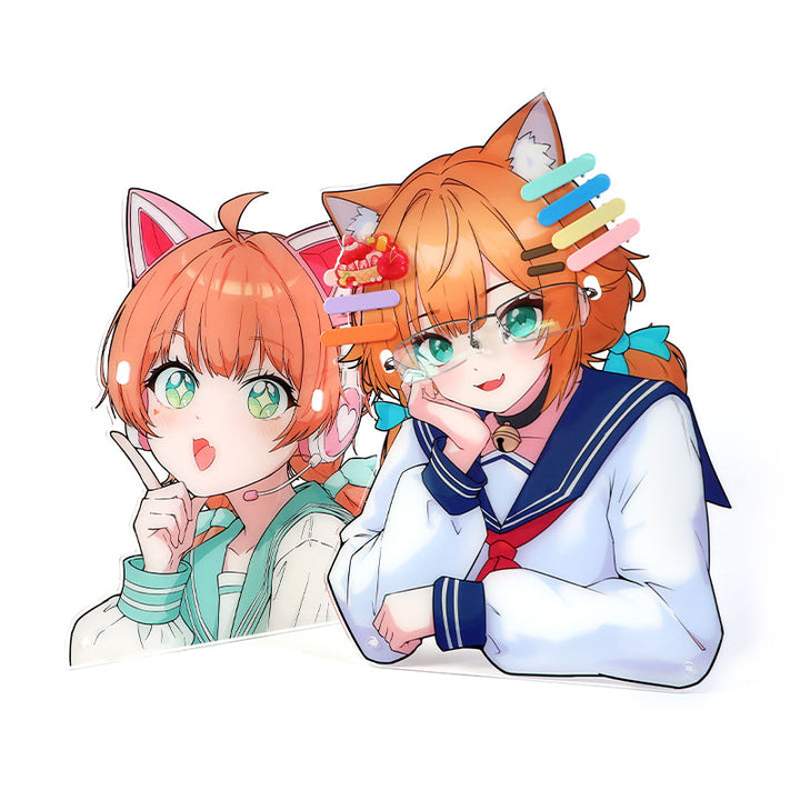 オリジナルアクリルメガネスタンド
