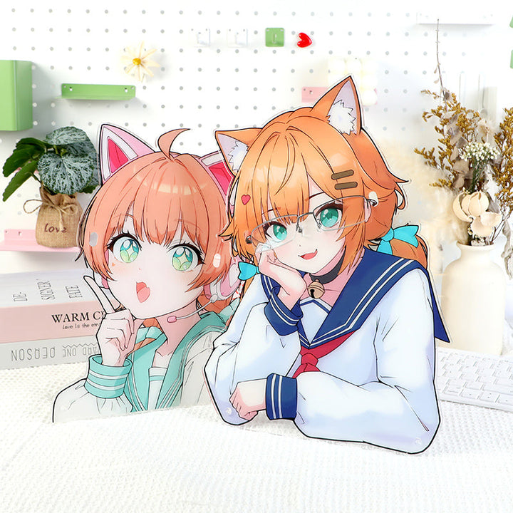 オリジナルアクリルメガネスタンド