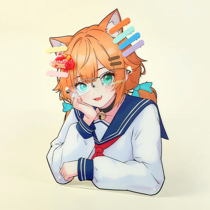 オリジナルアクリルメガネスタンド