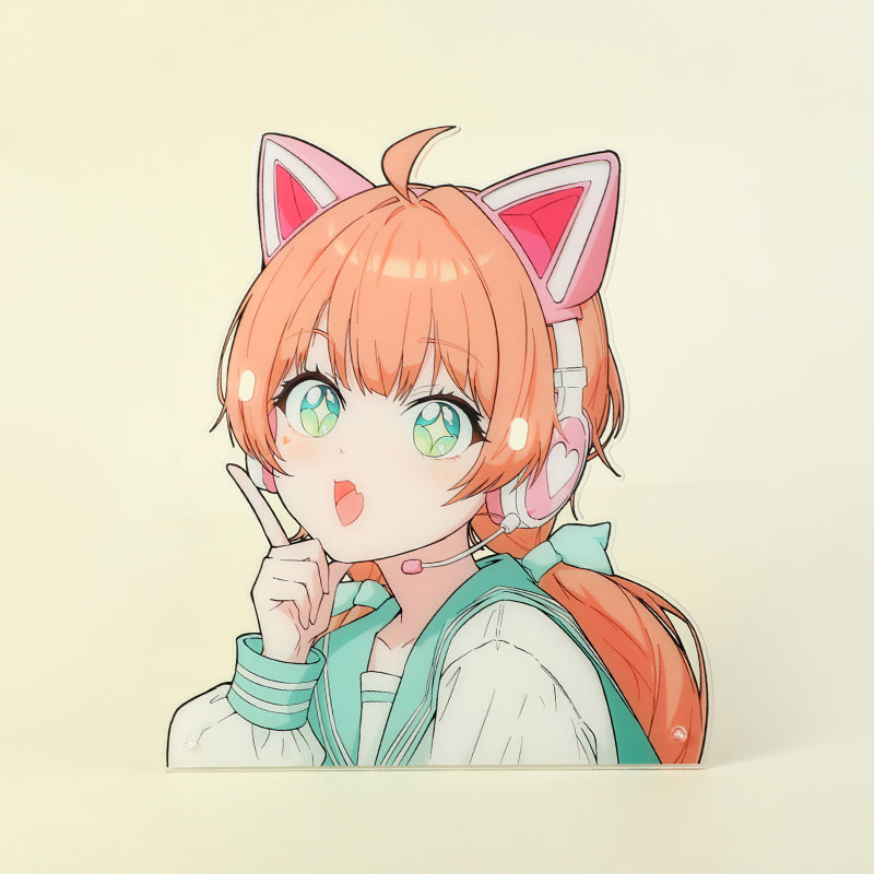 オリジナルアクリルメガネスタンド