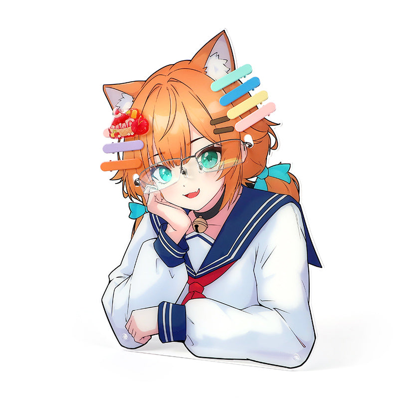 オリジナルアクリルメガネスタンド