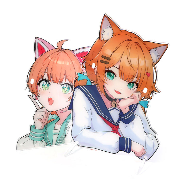 オリジナルアクリルメガネスタンド