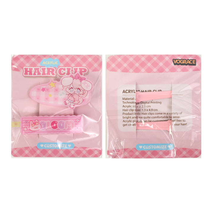 Custom Packaging Keychain Backing Cards - VOGRACE