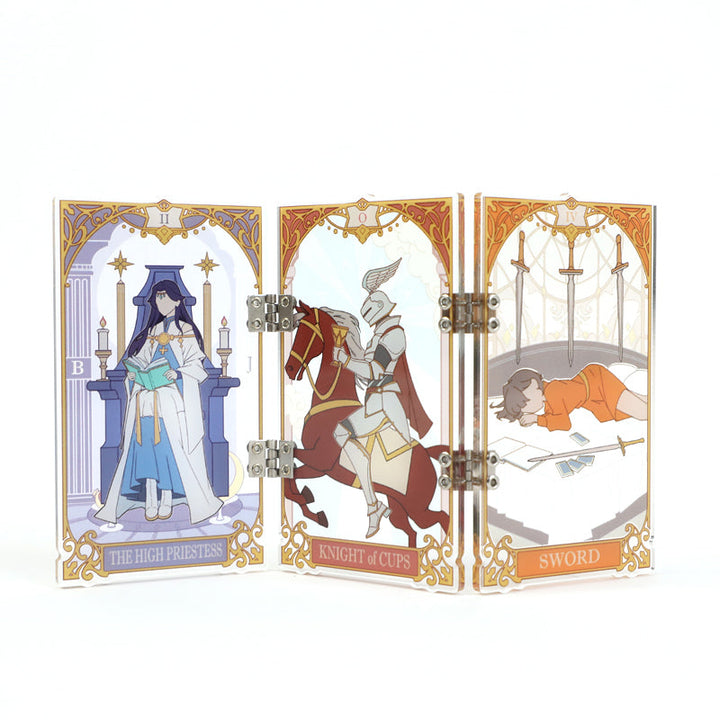 Custom Acrylic Hinged Folding Screen Standees - VOGRACE