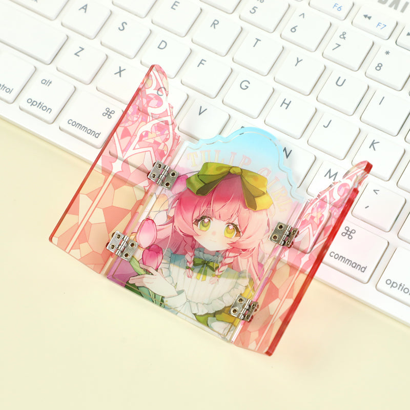 Custom Acrylic Hinged Folding Screen Standees - VOGRACE