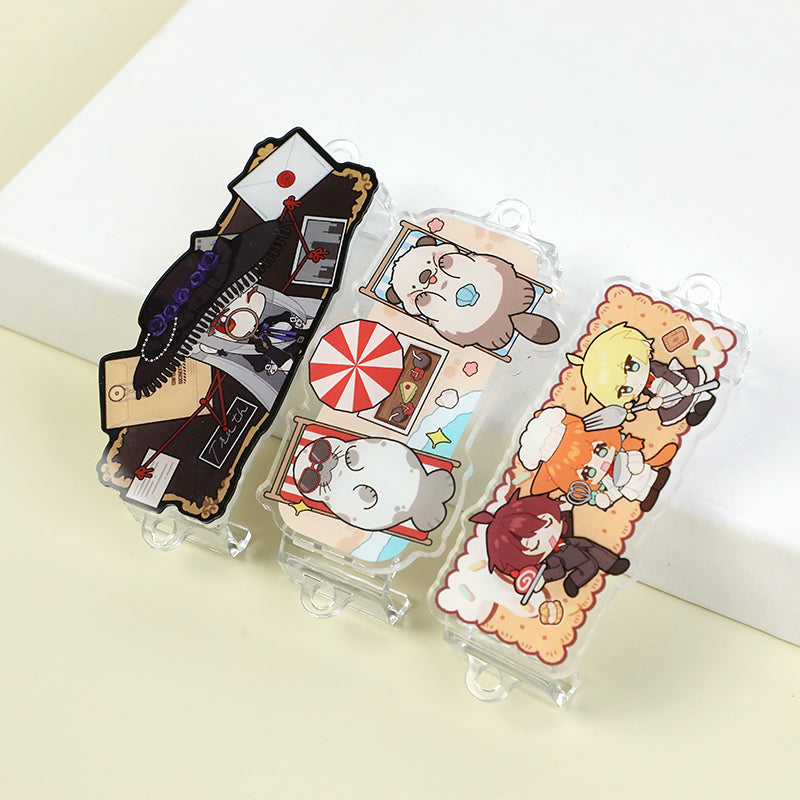 オリジナルアクリルスマホストラップホルダー