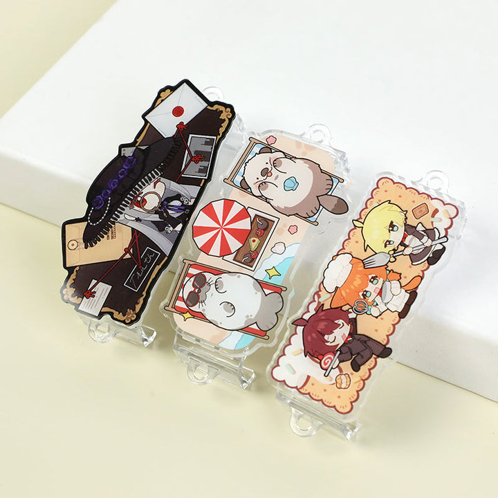 オリジナルアクリルスマホストラップホルダー