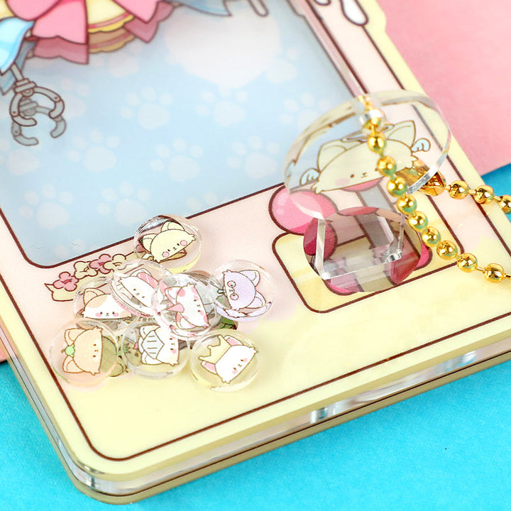 Custom Acrylic Magnetic Gashapon Machine Shaker Keychains - VOGRACE