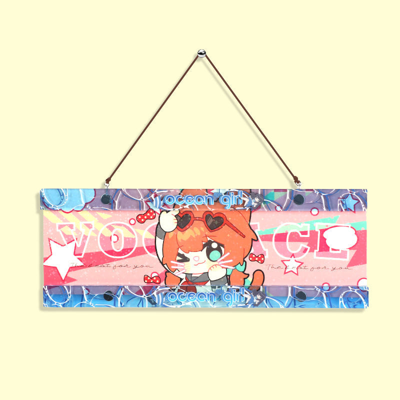 オリジナルアクリルポスターマグネットハンガー