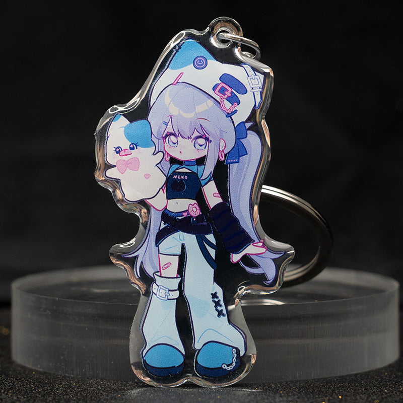 オリジナルミラーアクリルキーホルダー