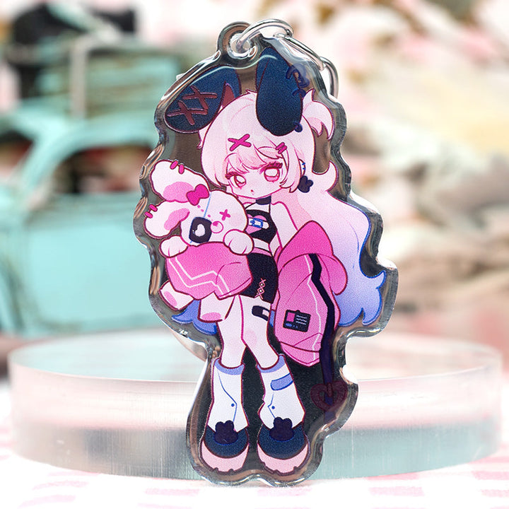 オリジナルミラーアクリルキーホルダー