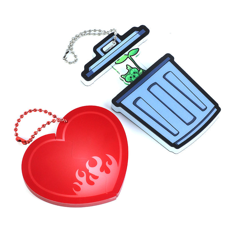 Custom Acrylic Openable Magnet Slide-Out Puzzle Charms - VOGRACE