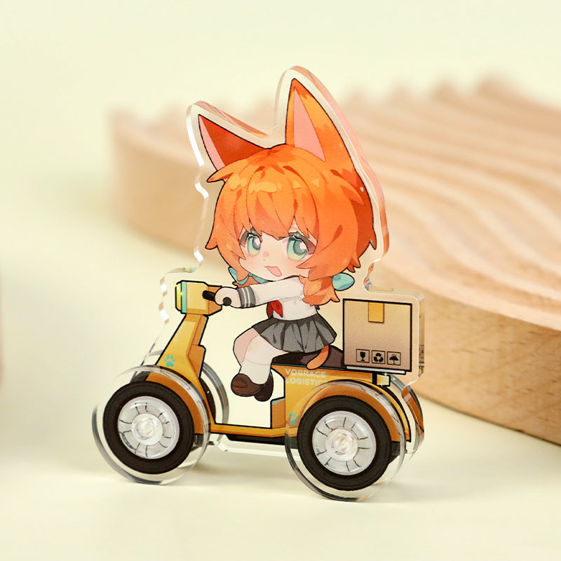 オリジナルアクリルミニ乗り物ミニカースタンド